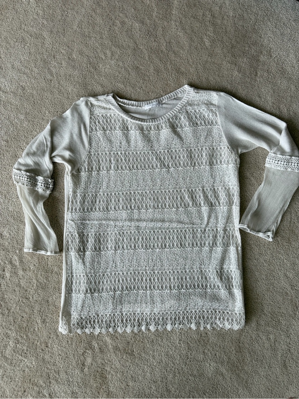 Made in Italy Top with Subtle Sheen